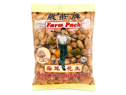 FARM PACK Garlic Flavoured Peanuts 150g