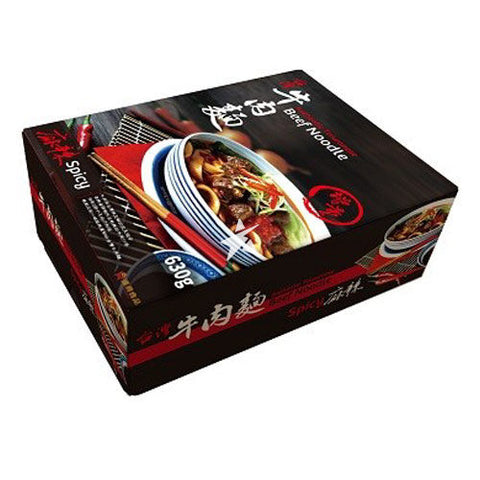 HD Frozen Taiwanese Beef Noodle-Spicy 630g