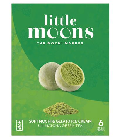 LITTLE MOONS Ice Cream Mochi - Green Tea 6x32g