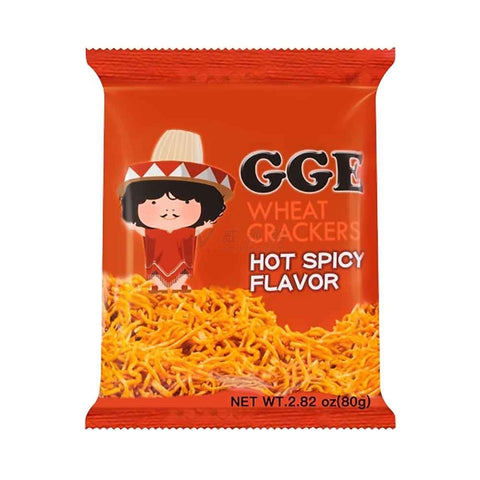 GGE Wheat Crackers Hot Spicy 80g