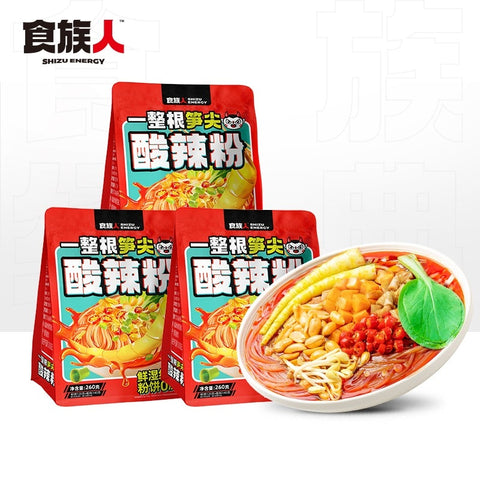 SZR Hot&Sour Vermicelli with Bamboo Shoots 160g