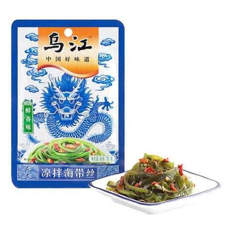 WJ Preserved Salted Seaweed Strips-Original Flavor 70g