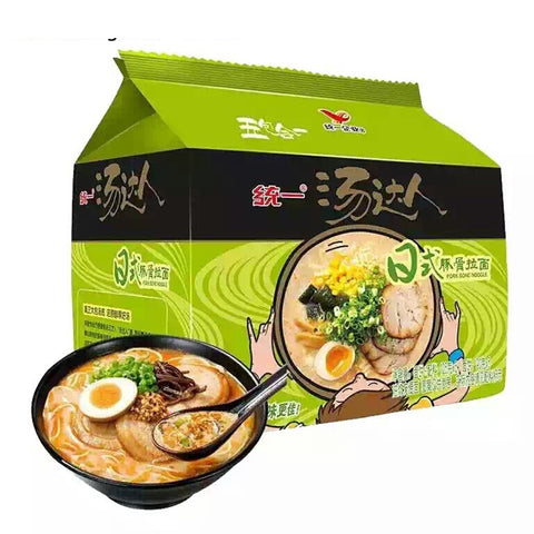Soup Daren Instant Noodle - Artificial Pork Bone Flavour 125gx5 