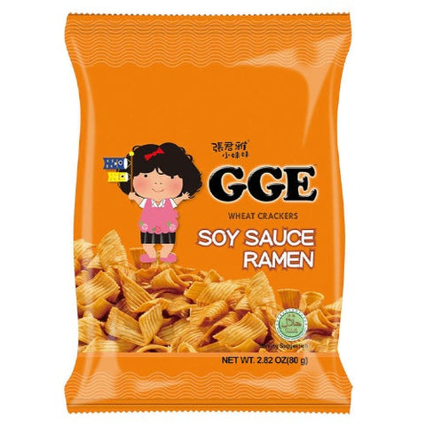 GGE Wheat Crackers Soy Sauce Ramen 80g