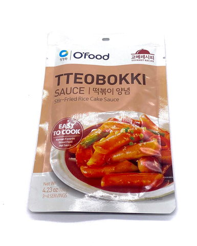 CJO Gourmet Recipe Tteobokki Sauce (Stir-Fried Rice Cake Sauce) 120g