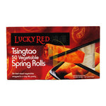 LUCKY RED Tsingtao Vegetable Spring Rolls 50pcs