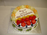 Vanilla Flavour Mix Fruits cream cake 2lb