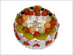 Vanilla Flavour Mix Fruits cream cake 2lb