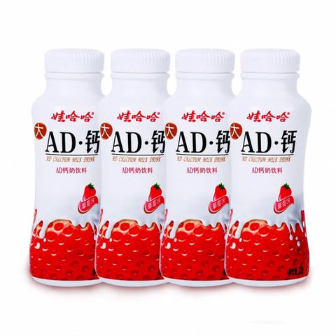 AD钙奶 草莓味 x 4 瓶