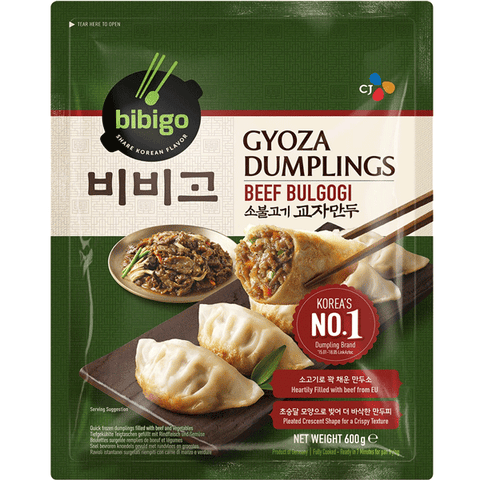 CJ BIBIGO Beef Bulgogi Gyoza Dumpling 600g