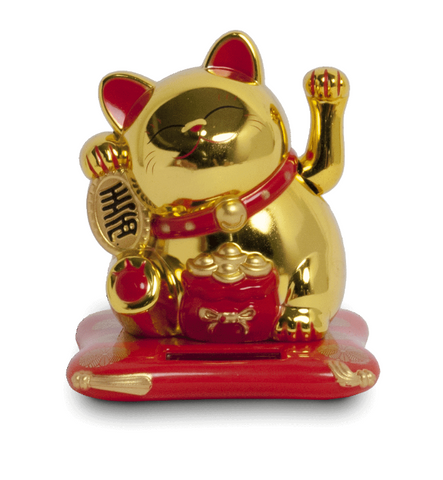 EMRO 6095192 Lucky Cat Solar Energy 11.25cm