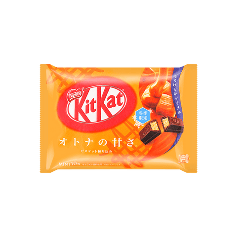 KITKAT日本雀巢 巧克力威化饼干-橘子味 81.2g
