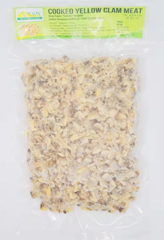 KIMSON Cooked Yellow Clam Meat 500g