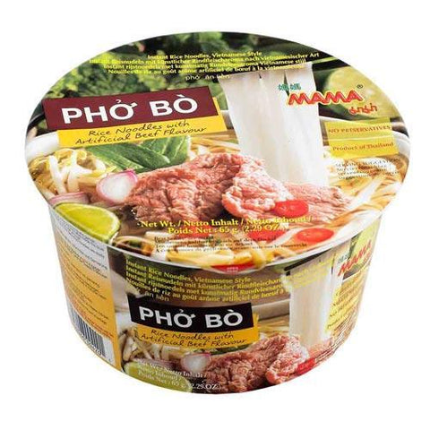 MAMA Instant Bowl-Vietamese Pho Bo Beef 65g