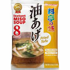MARUKOME Instant Miso Soup with Fried Tofu (Aburaage) 152g