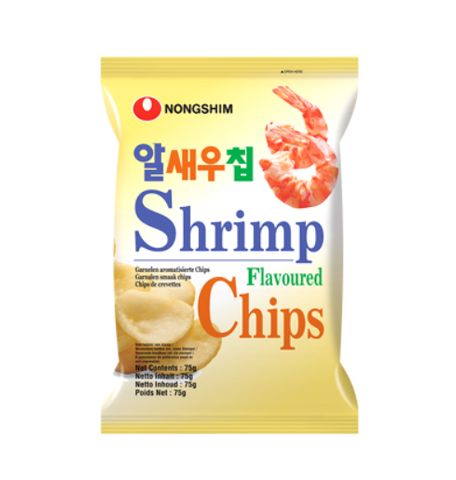 NONGSHIM Shrimp Flavoured Chips 75g