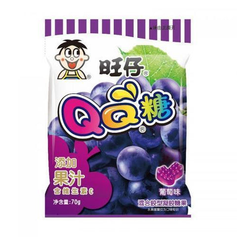 WW QQ Candy - Grape 70g  
