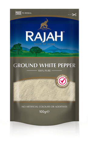 RAJAH Ground White Pepper 100g