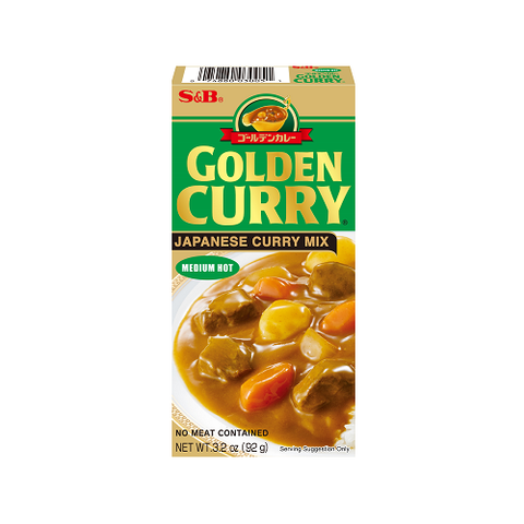 S&B Golden Curry-Medium Hot 92g