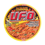 NISSIN UFO Fry Noodle-Sizzling Artificial Beef Flavour 122g