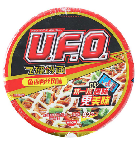日清UFO炒面-鱼香肉丝味 124g