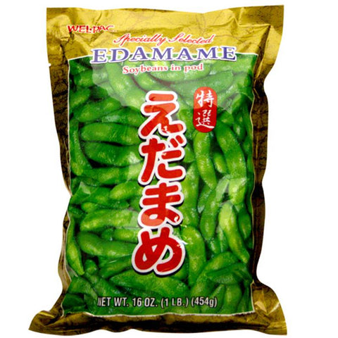 WELPEC Edamame Soybeans in Pod 454g 