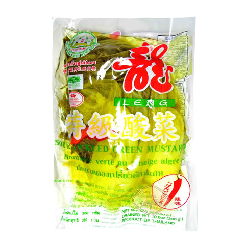 LENG Sour Pickled Green Mustard-Chilli 350g