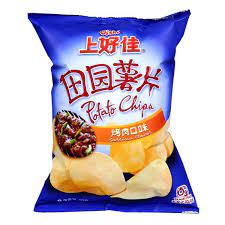 OISHI Potato Chips - BBQ Flavour 50g