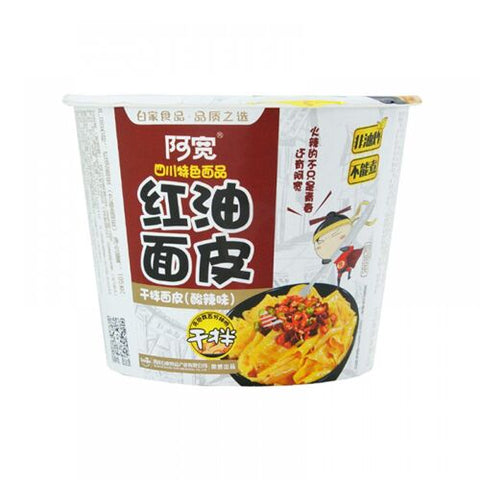 BJ Sichuan Broad Noodle Bowl-Sour and Hot 115g