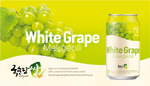 KOOKSOONDANG Rice Makgeolli - Green Grape Flavour Alc. 3% 350ml