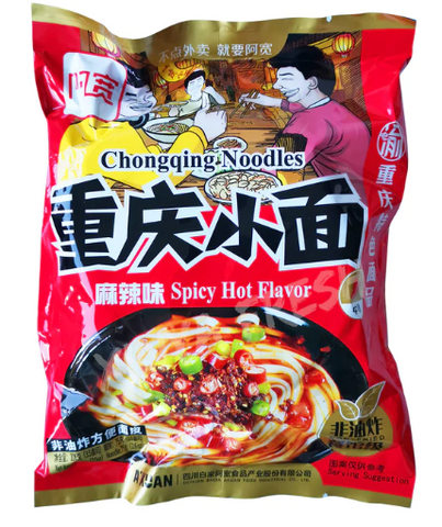 BJ Chongqing Noodle-Spicy Hot 100g  