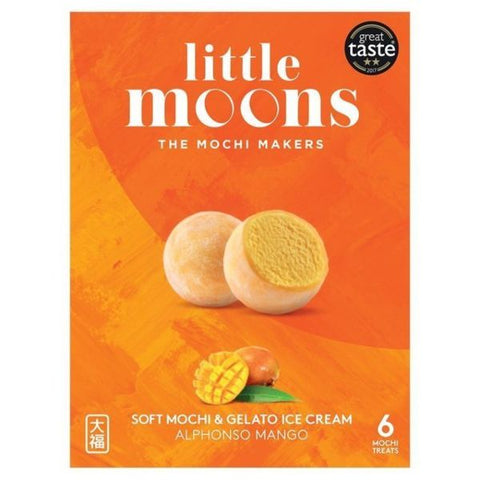 LITTLE MOONS Ice Cream Mochi - Mango 6x32g BBD 05/06/2024