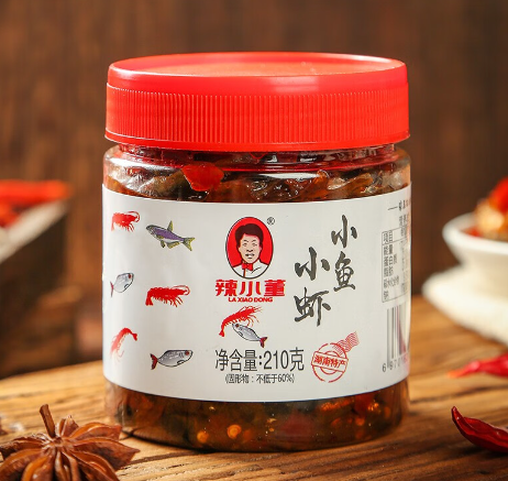 辣小董 小鱼小虾 210g