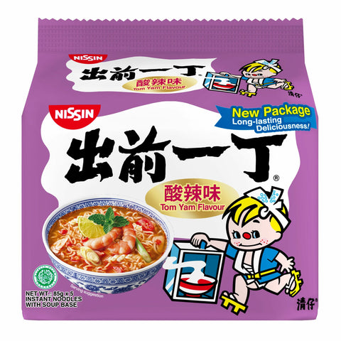 NISSIN Instant Noodle-Tom Yam Flavour 5x85g