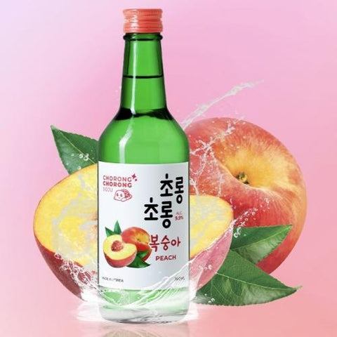 韩国真露酒-蜜桃味 350ml