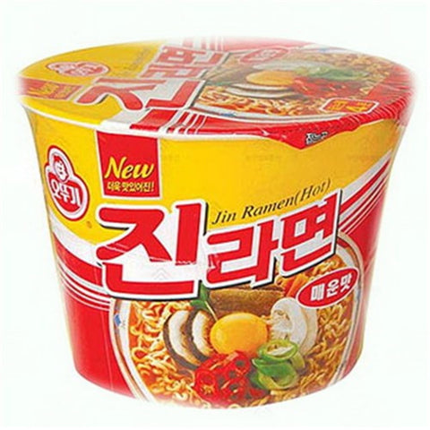 OTTOGI Jin Ramen Instant Bowl Noodle-Spicy 110g