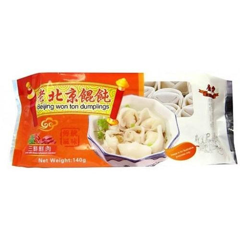 HONOR Beijing Wonton Dumplings-Pork with Chives&Prawn-140g
