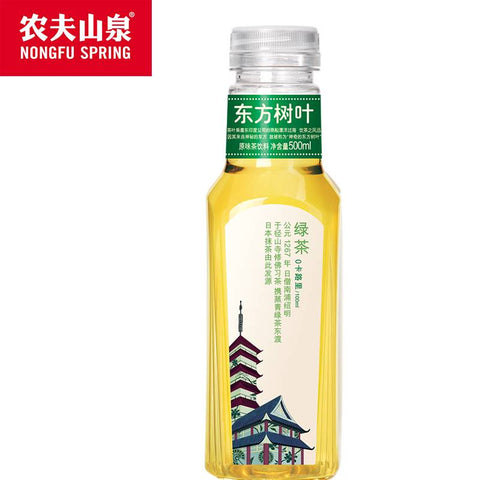 农夫山泉东方树叶 绿茶 500ml