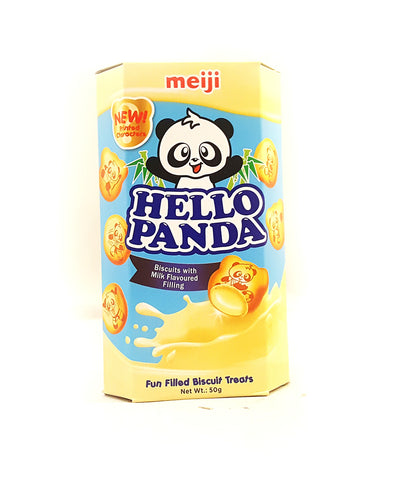 MEIJI Hello Panda Biscuit with Milk Flavour Filling 50g