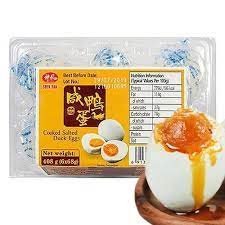 SD Cooked Salted Duck Eggs 6x68g