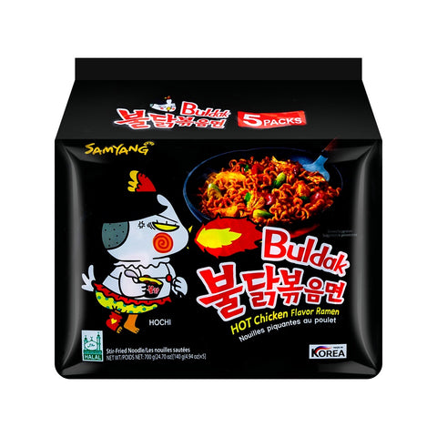 Samyang Spicy Chicken Flavor Ramen 5-Pack 140g*5